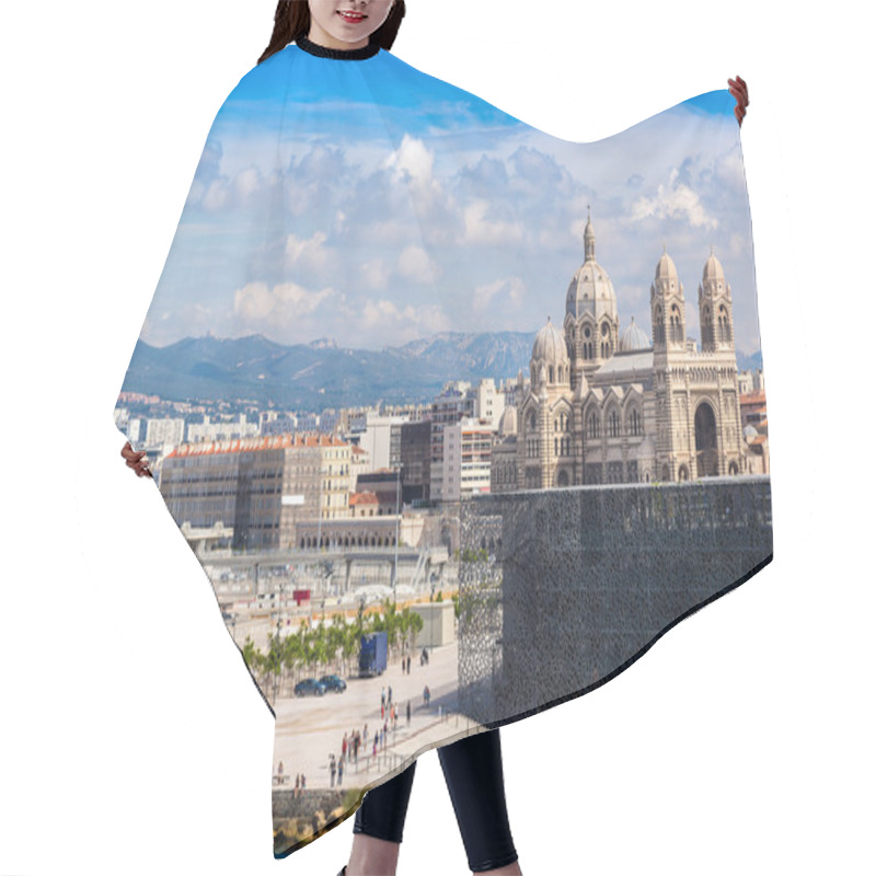 Personality  Saint Jean Castle And Cathedral De La Major Hair Cutting Cape