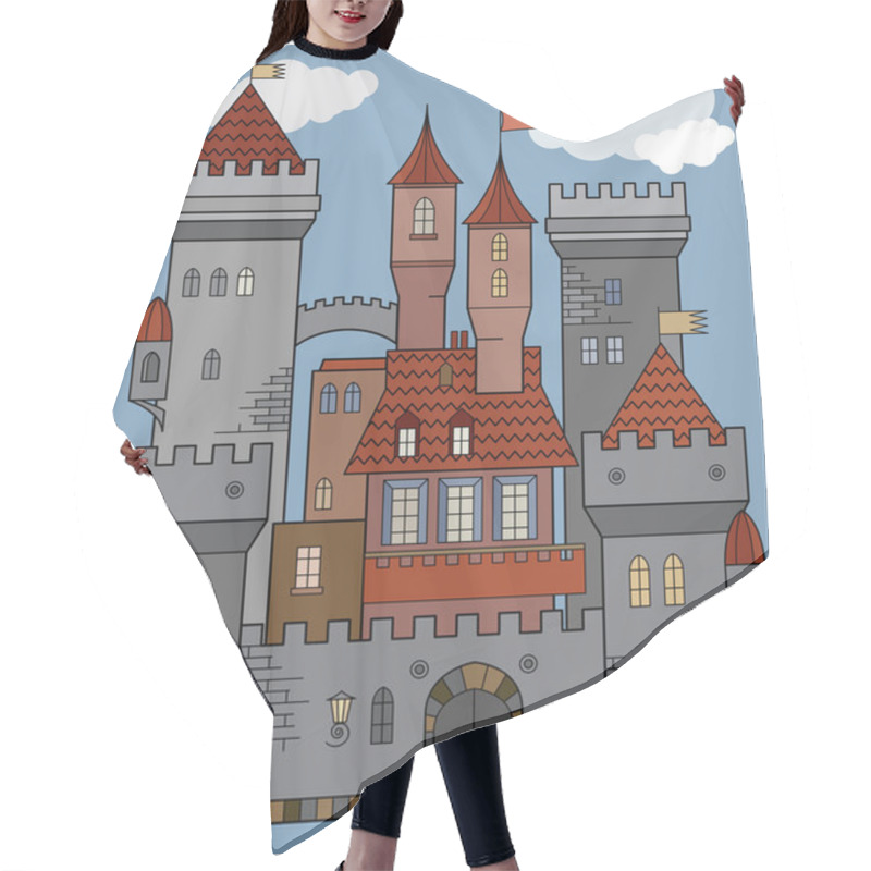 Personality  Castle Hair Cutting Cape