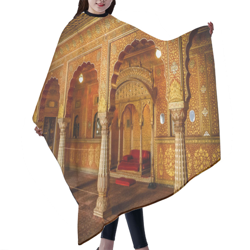 Personality  Interior Of Bikaner Temple Hair Cutting Cape