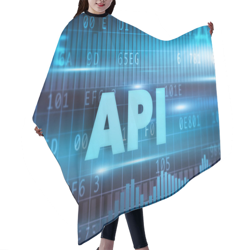 Personality  API Concept Hair Cutting Cape