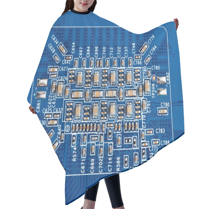 Personality  Resistors Hair Cutting Cape