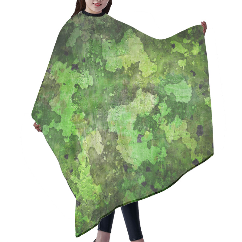 Personality  Camouflage Military Background Hair Cutting Cape