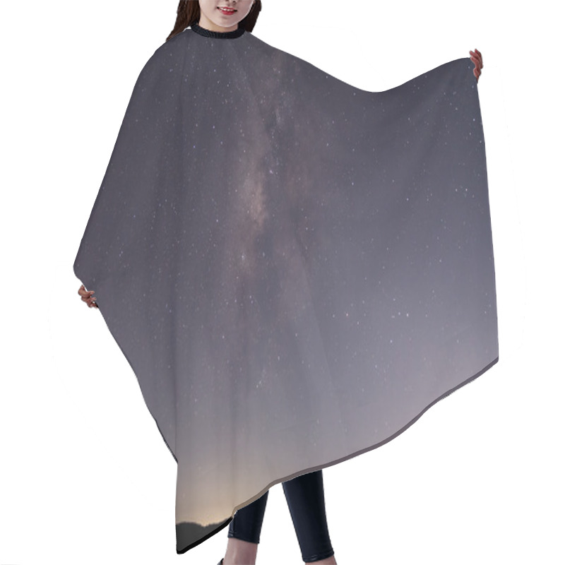 Personality  Milkway Over The Lake Hair Cutting Cape