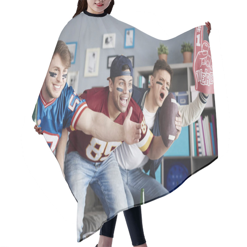 Personality  Disappointed Sport Fans Hair Cutting Cape