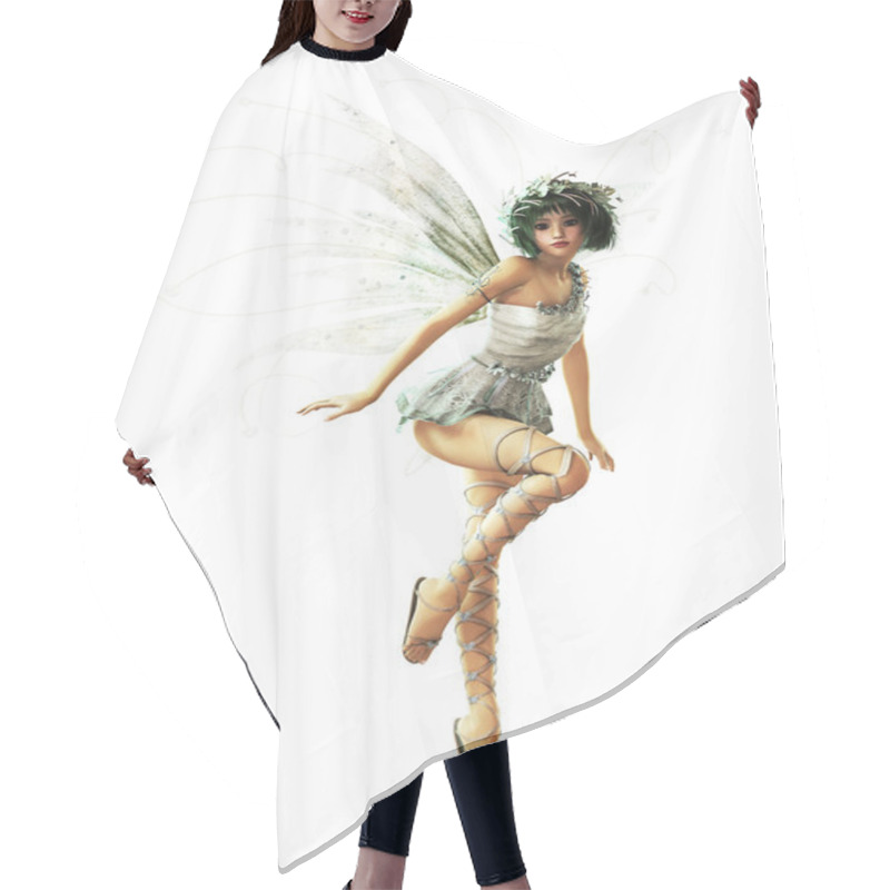 Personality  Silver Pixie CA Hair Cutting Cape