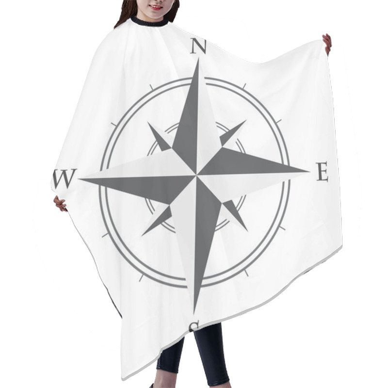 Personality  Compass Hair Cutting Cape