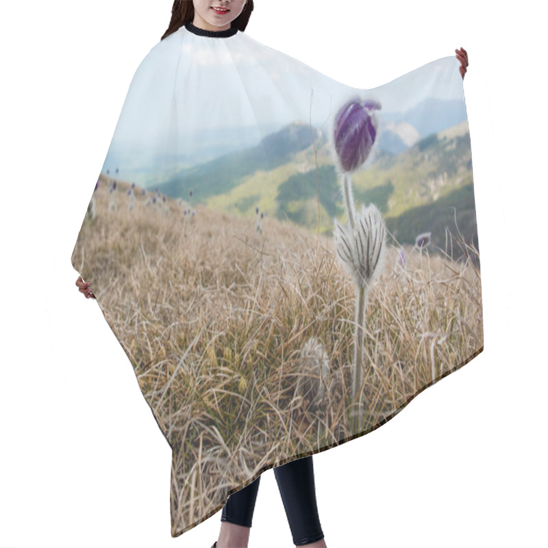 Personality  Spring Flower  Hair Cutting Cape