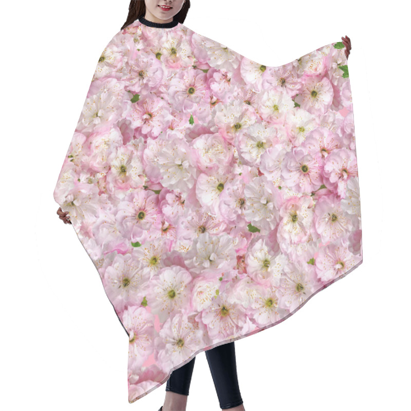 Personality  Pink Almonds Seamless Pattern Hair Cutting Cape