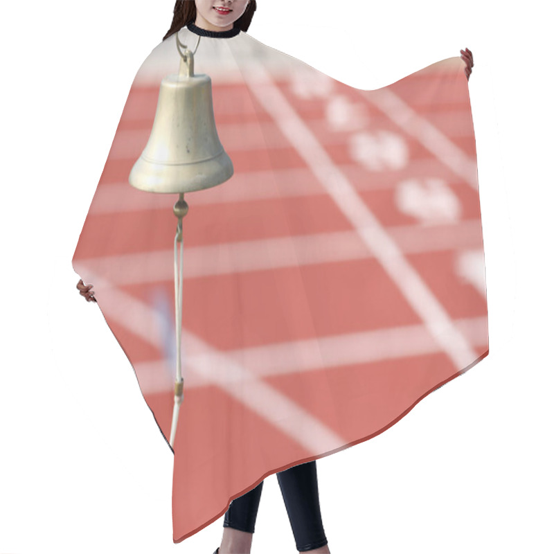 Personality  Bell To Signal The Last Lap To The Athletes Hair Cutting Cape