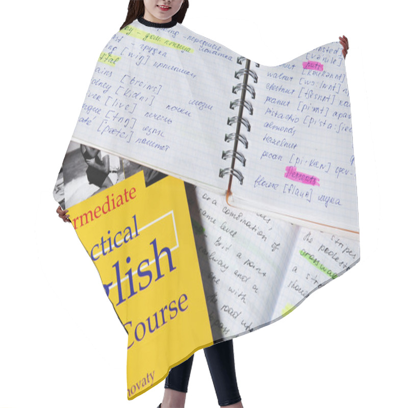 Personality  Books And Notebooks For The Learn English Hair Cutting Cape