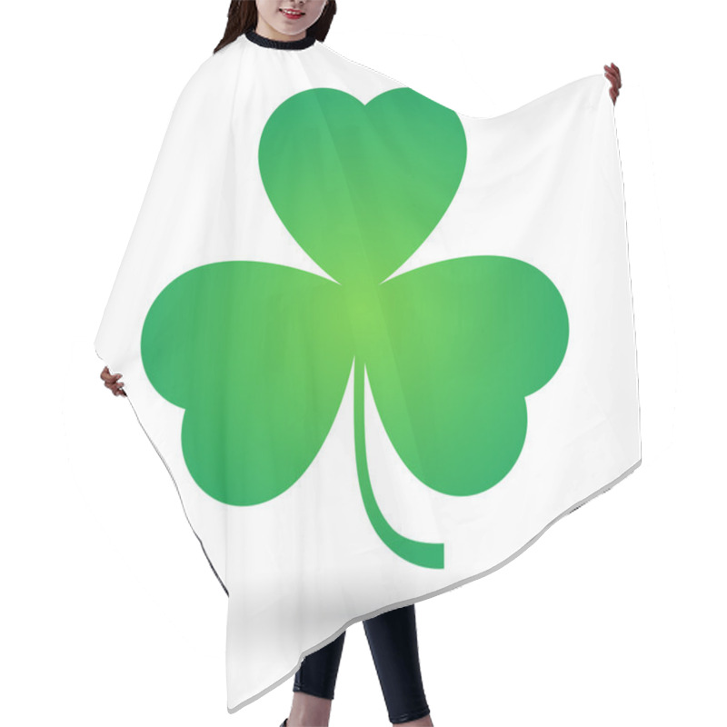 Personality  Clover Icon Hair Cutting Cape