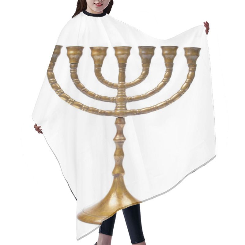 Personality  Menorah Hair Cutting Cape