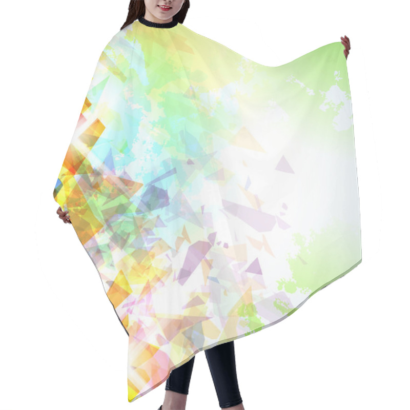 Personality  Abstract Background Hair Cutting Cape