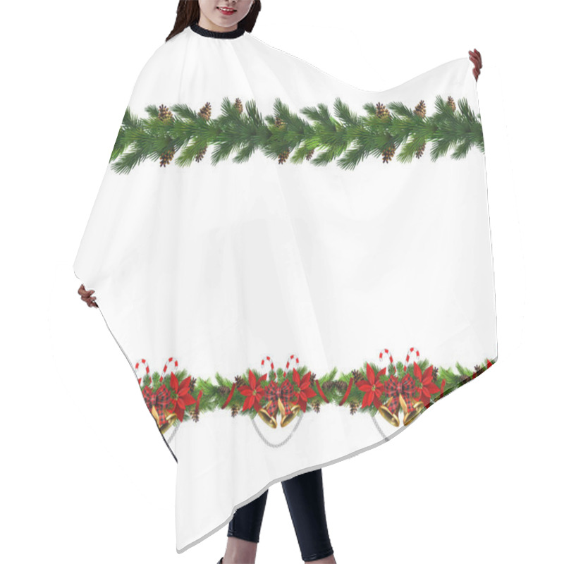 Personality  Christmas Elements For Your Designs Hair Cutting Cape