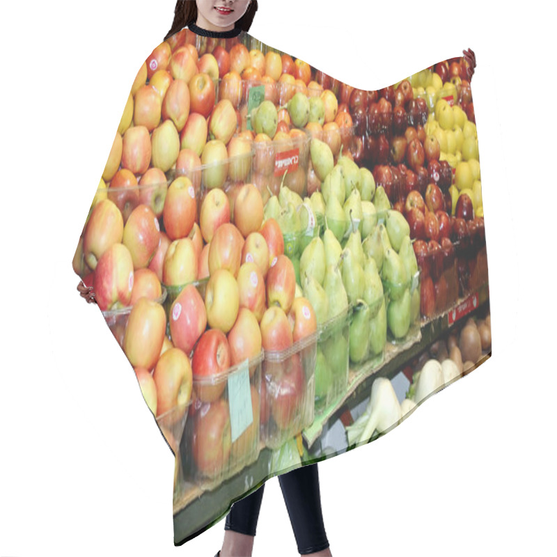 Personality  Asian Fresh Fruits Hair Cutting Cape