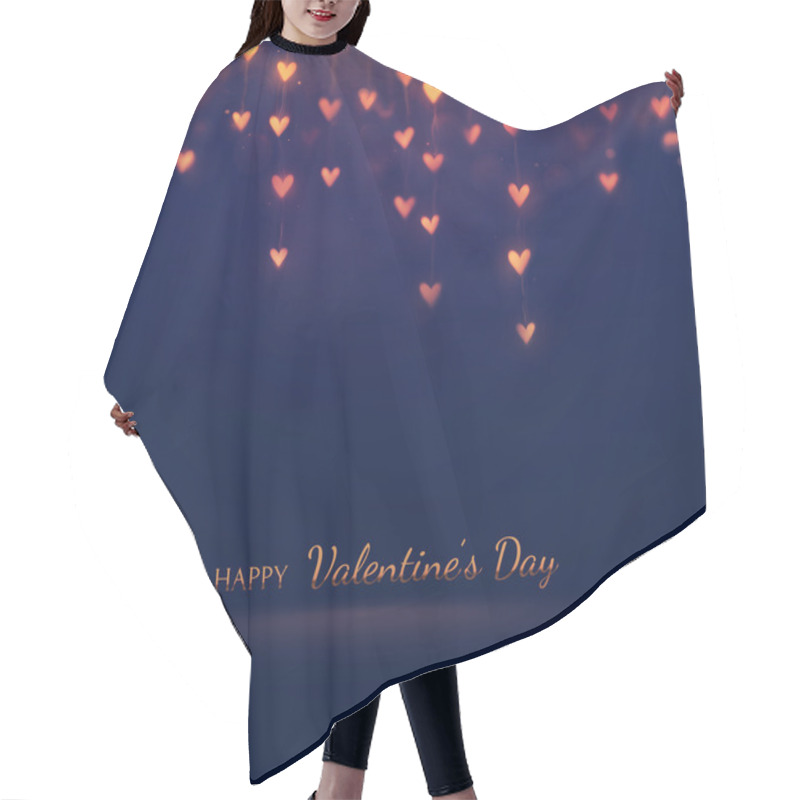 Personality  Happy Valentines Day Hair Cutting Cape