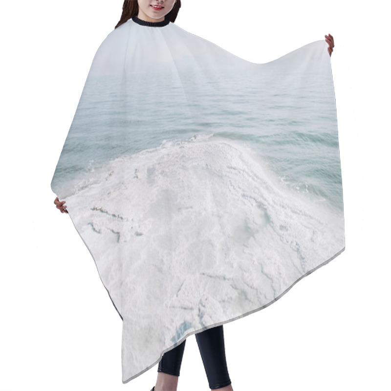 Personality  Dead Sea Salty White Shore Hair Cutting Cape