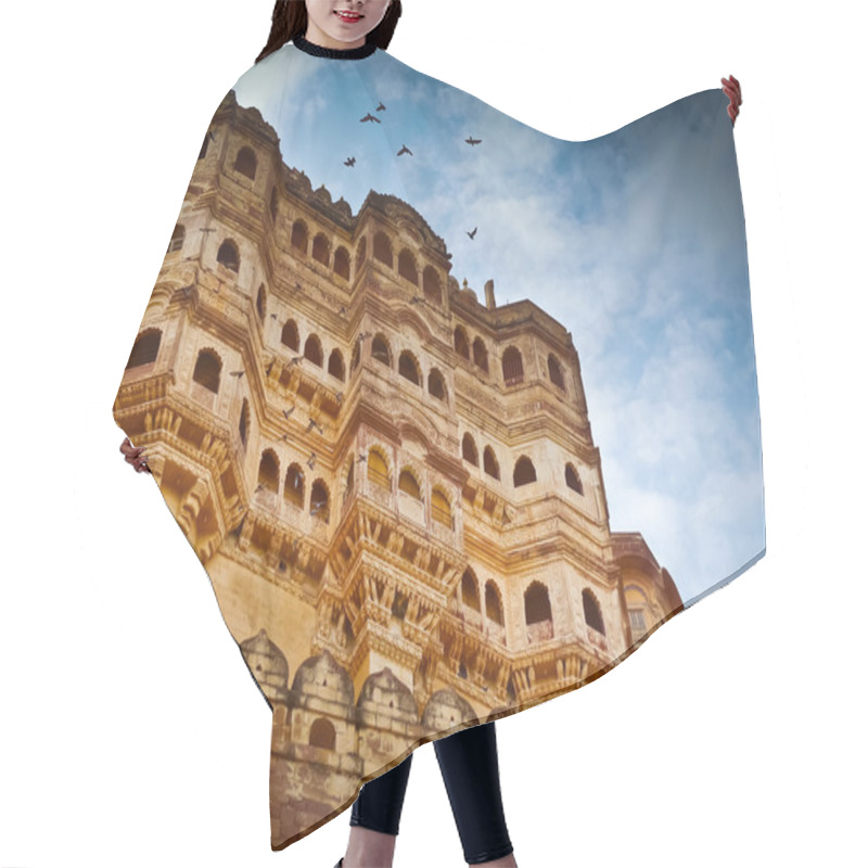 Personality  Mehrangarh Fort Hair Cutting Cape