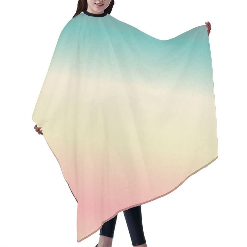 Personality  Abstract Geometric Background With Poly Pattern Hair Cutting Cape