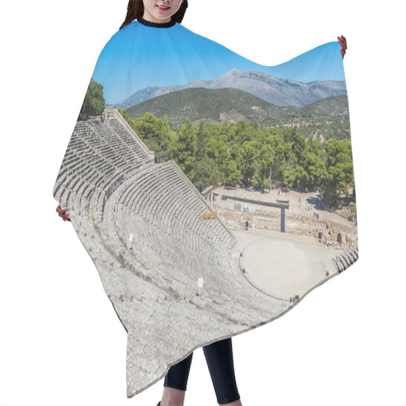 Personality  Epidaurus Amphitheater In Greece Hair Cutting Cape