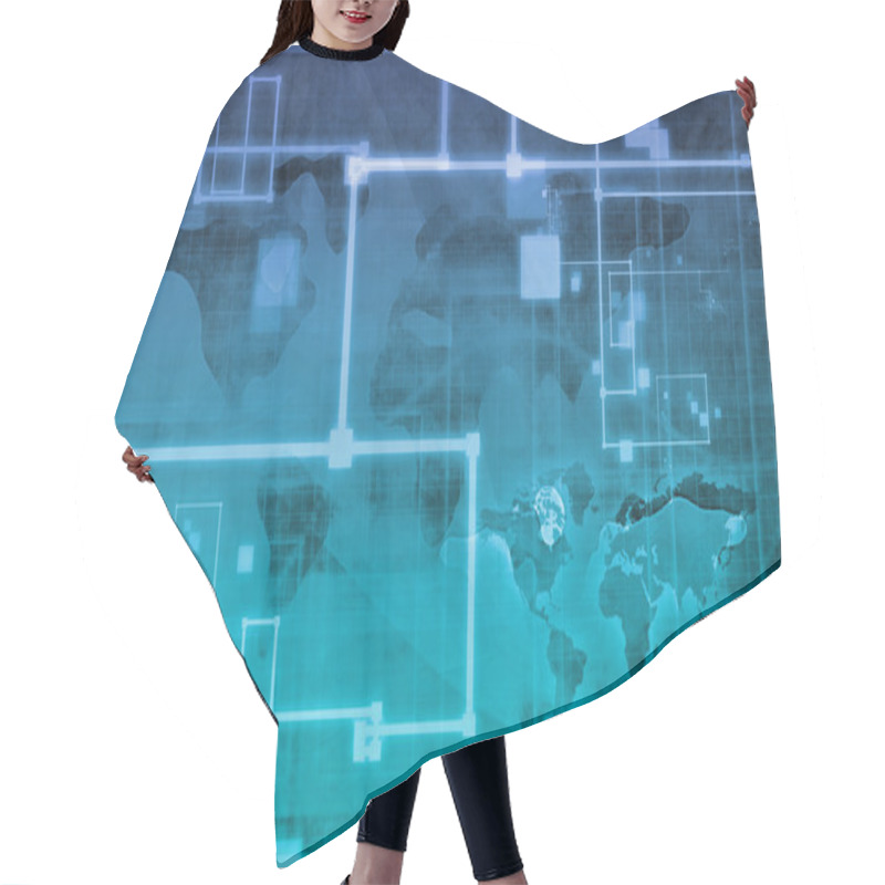 Personality  Surveillance Security Technology Hair Cutting Cape