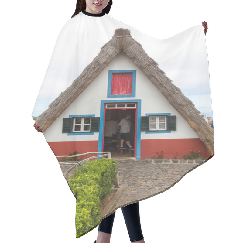 Personality  Traditional Rural House In Santana On Madeira Island Hair Cutting Cape