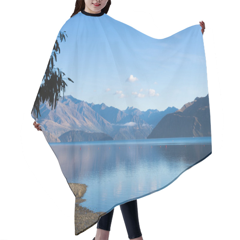 Personality  New Zealand Alps And Lake Hair Cutting Cape