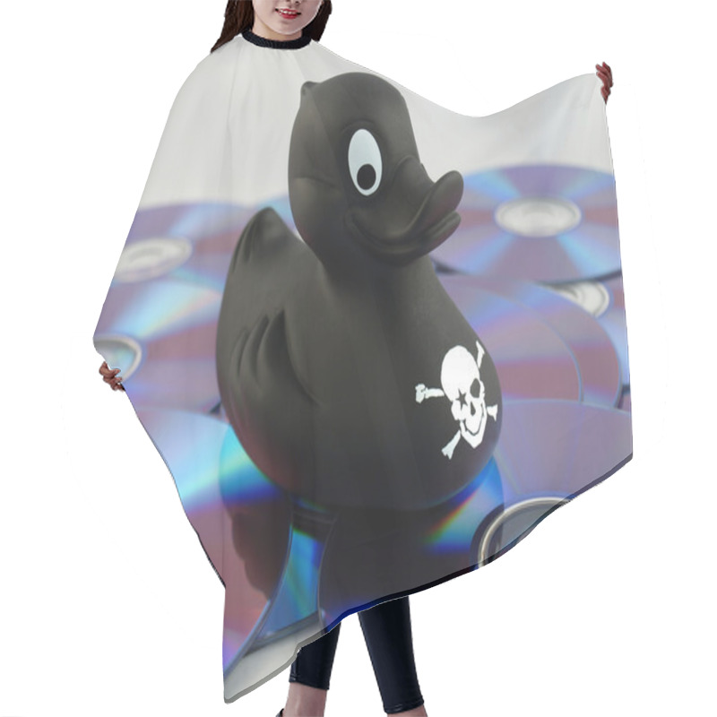 Personality  Digital Media Piracy Hair Cutting Cape