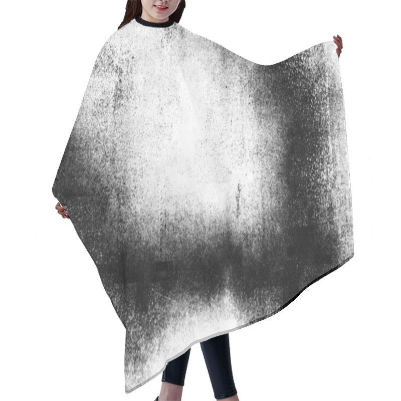 Personality  Abstract Background. Monochrome Texture. Black And White Textured Background.  Hair Cutting Cape