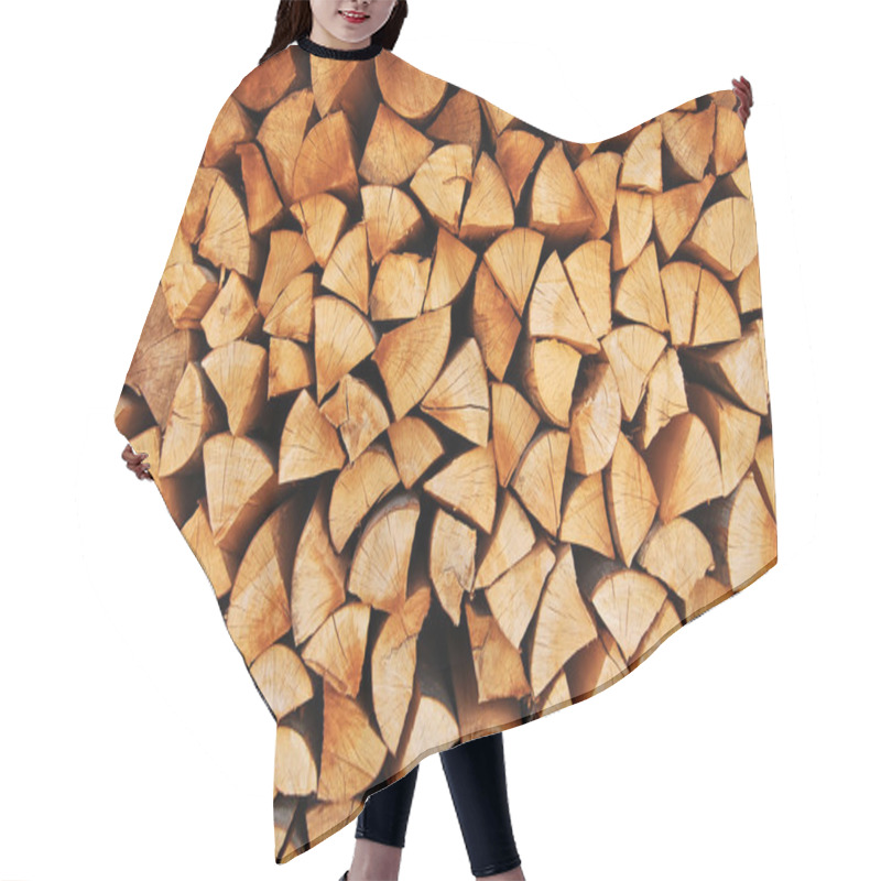 Personality  Firewood Hair Cutting Cape