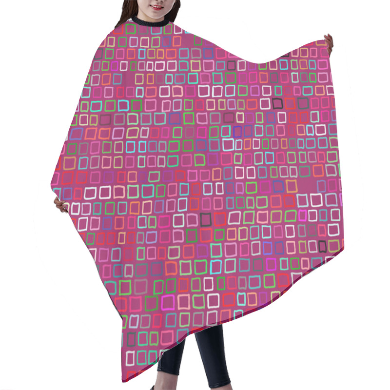 Personality  Geometric Pattern Hair Cutting Cape