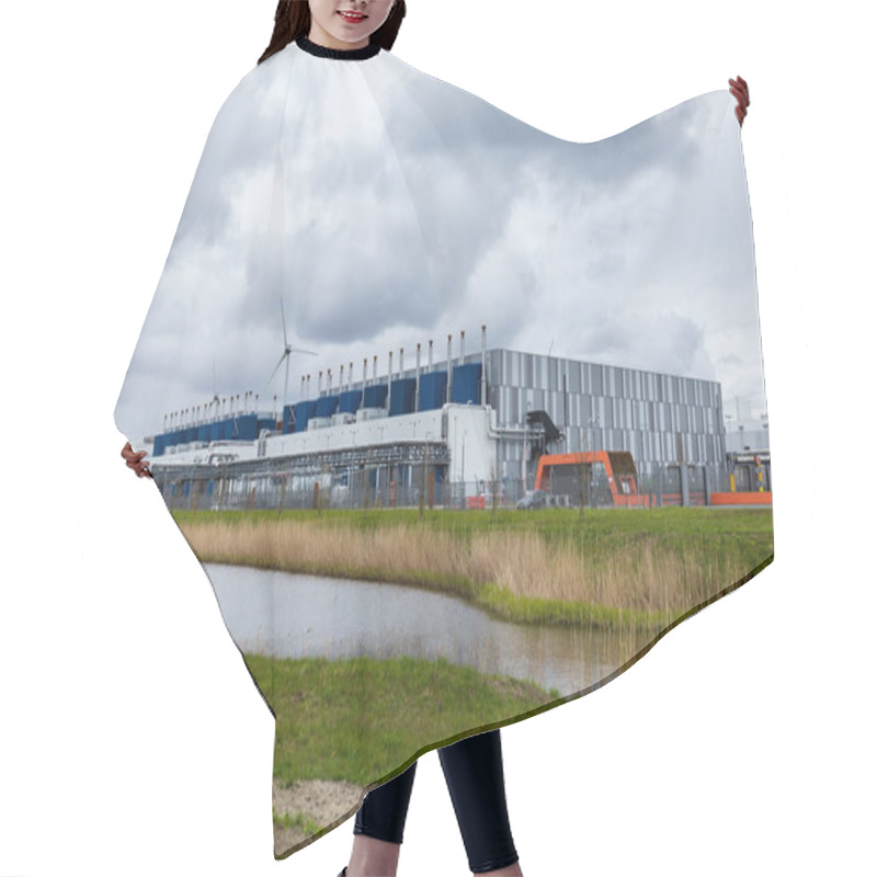 Personality  Google Datacenter In Eemshaven In The Netherlands Hair Cutting Cape