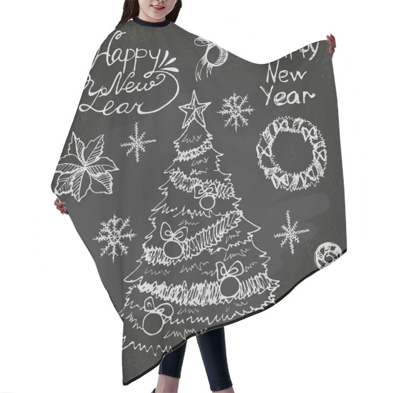 Personality  New Year Set 1 Hair Cutting Cape