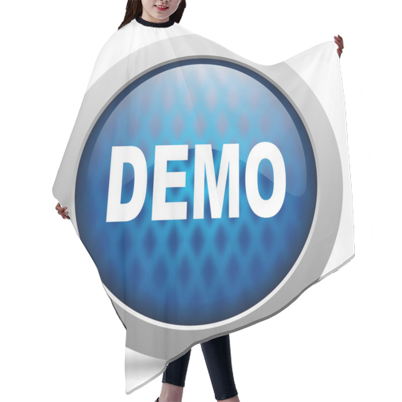 Personality  Demo Icon Hair Cutting Cape