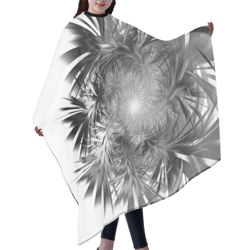 Personality  Abstract Fractal Illustration For Creative Design Hair Cutting Cape