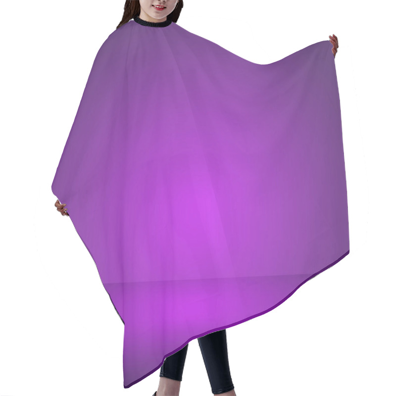 Personality  Blue Panoramic Studio Background With White Glow - Vector Hair Cutting Cape