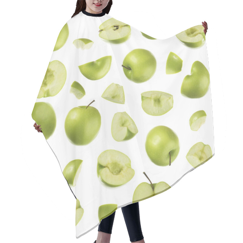 Personality  Green Apple Hair Cutting Cape