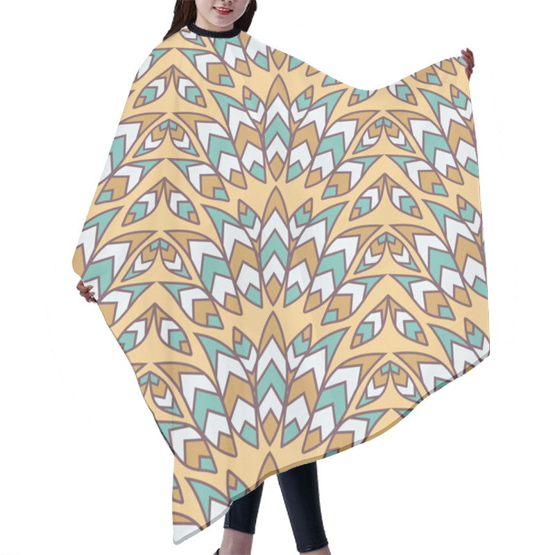 Personality  India Pattern Hair Cutting Cape