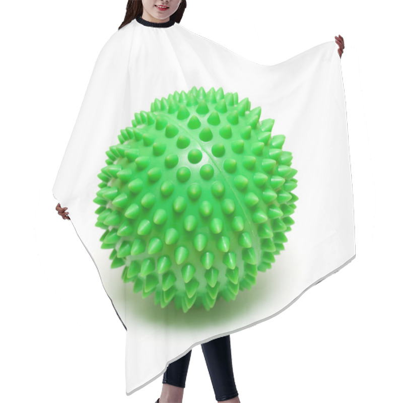 Personality  Green Ball Hair Cutting Cape