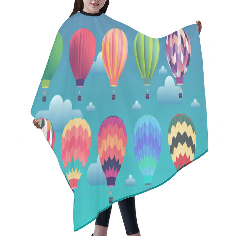 Personality  Hot Air Balloons Hair Cutting Cape