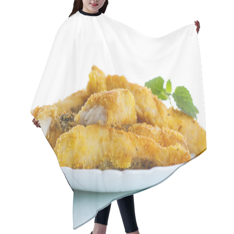 Personality  Fried Fish Hair Cutting Cape