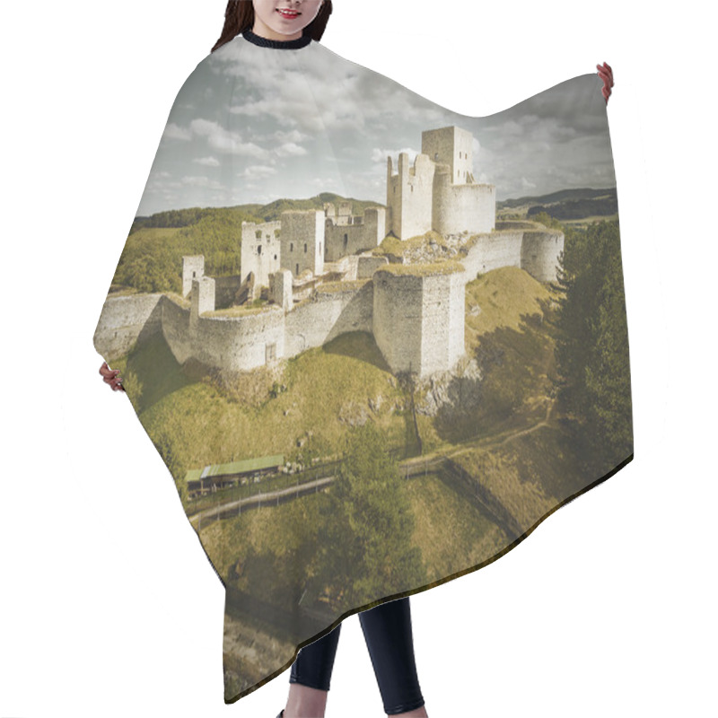 Personality  Ruins Of Gothic Castle Rabi  Hair Cutting Cape