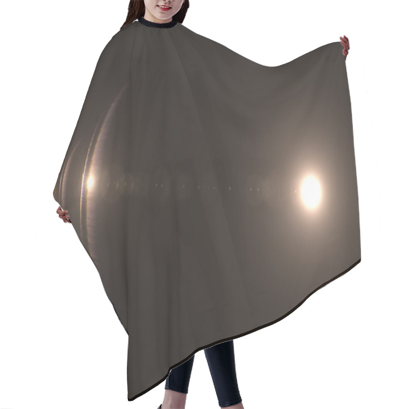 Personality  Lens Flare Effect Hair Cutting Cape