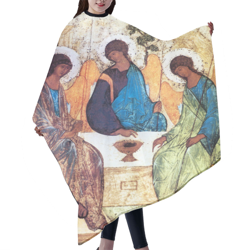 Personality  Icon Of The Holy Trinity Hair Cutting Cape