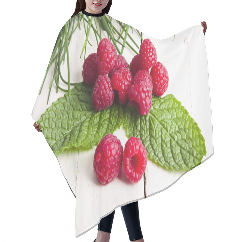 Personality  Red Fruits Hair Cutting Cape