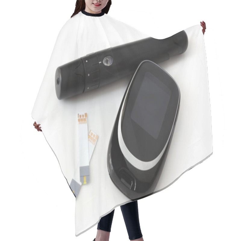 Personality  Blood Glucose Monitor Hair Cutting Cape