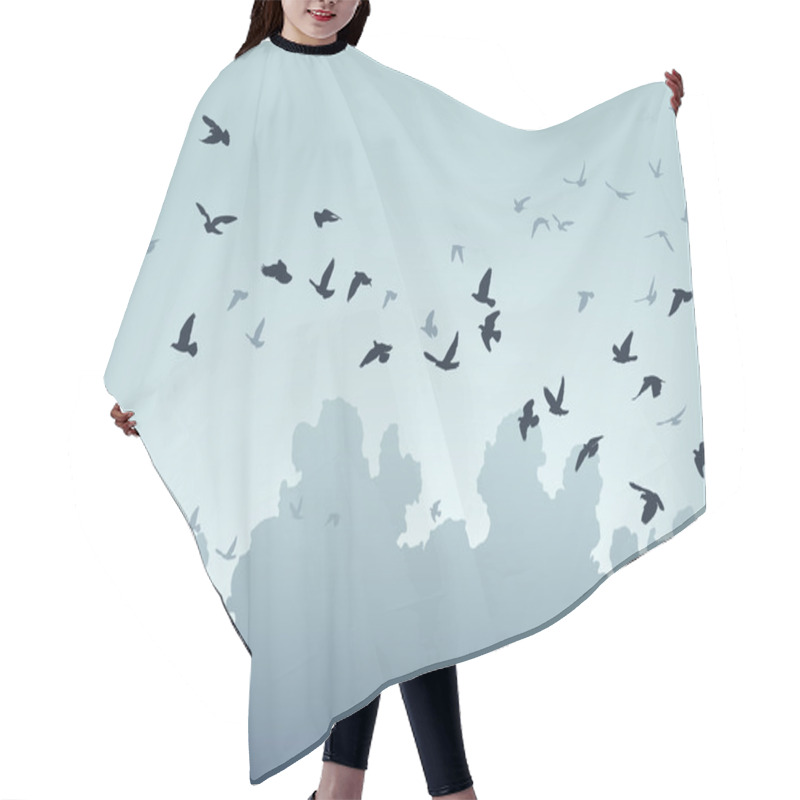 Personality  Migration Hair Cutting Cape