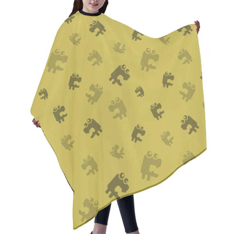 Personality  Monsters Seamless Hair Cutting Cape