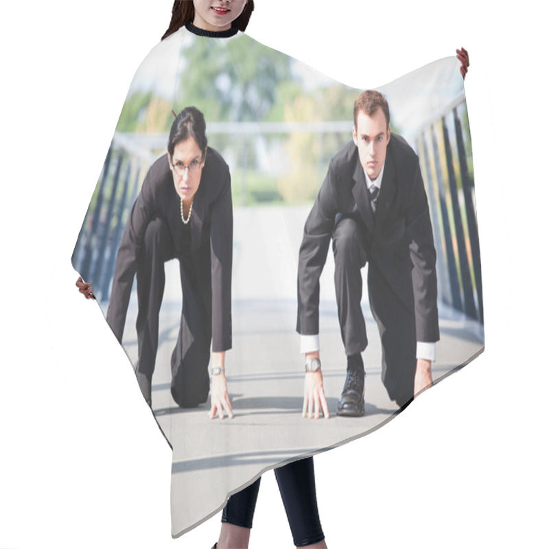 Personality  Business In Competition Hair Cutting Cape