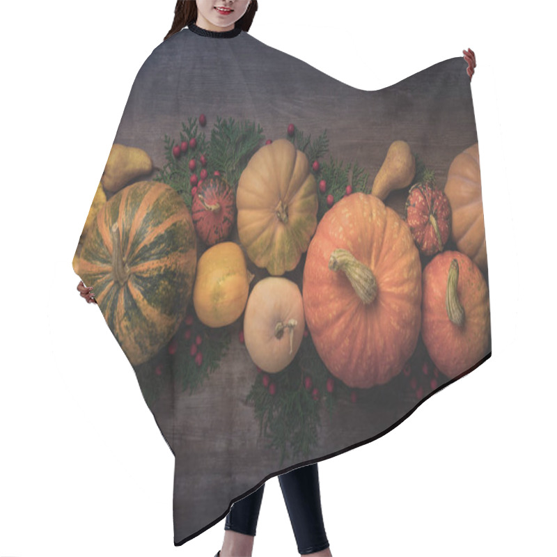 Personality  Pumpkins Hair Cutting Cape